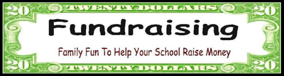 school assembly fundraising graphic