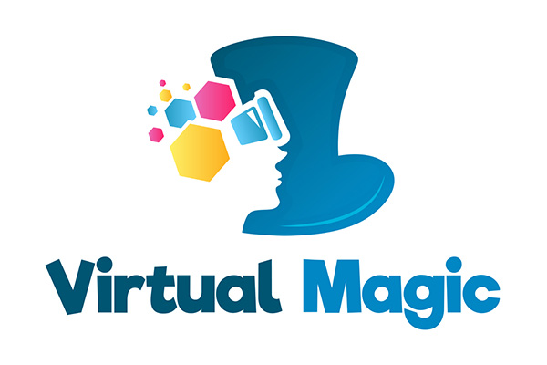virtual magic book logo
